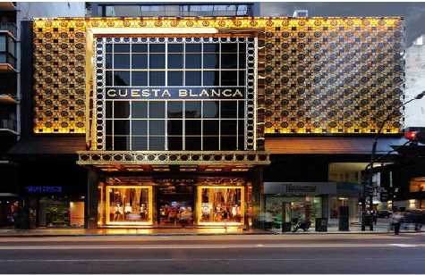 襄城门头设计与商业空间的纽带。