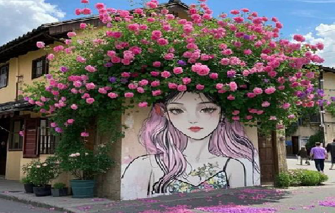 襄城怎么设计网红打卡墙绘