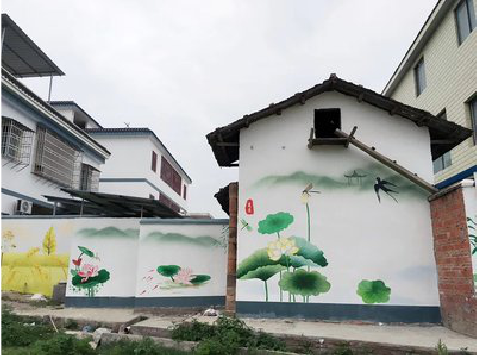 襄城室外墙绘-从选材到保养。