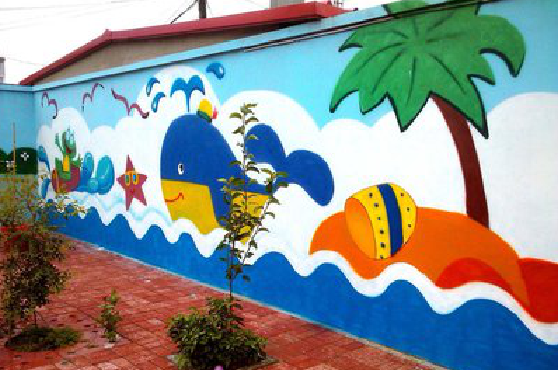 襄城墙体彩绘行业现状